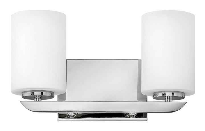 Hinkley Kyra 55022PN Bath Vanity Light 14 in. wide - Polished Nickel