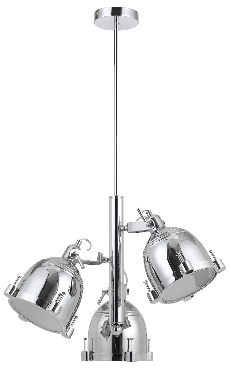 Cal Hubble FX-2688-3 Pendant Light - Chrome