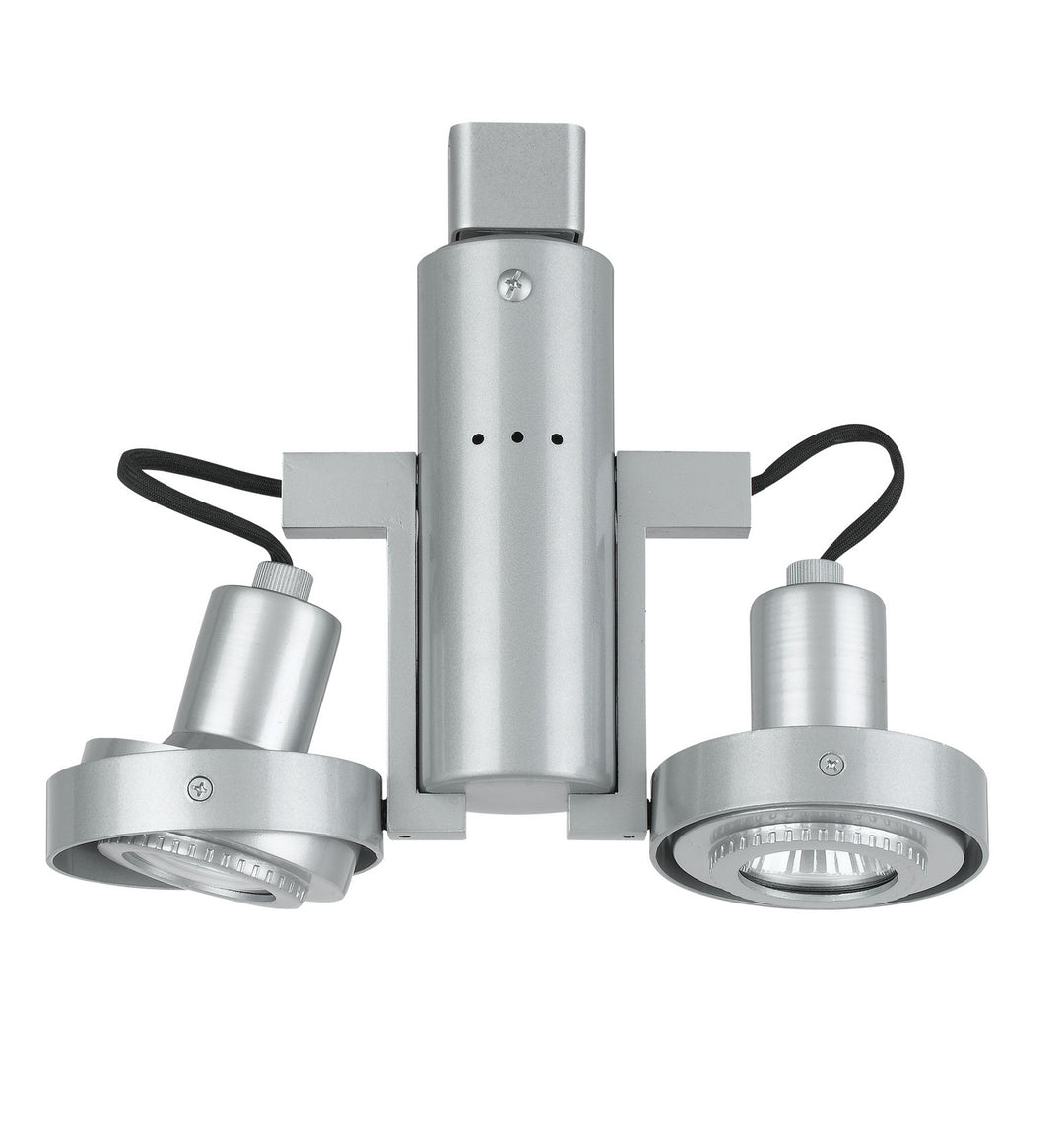 Cal Lighting HT-962/GU10-PS  Two Light Track Fixture Track Light Pewter, Nickel, Silver