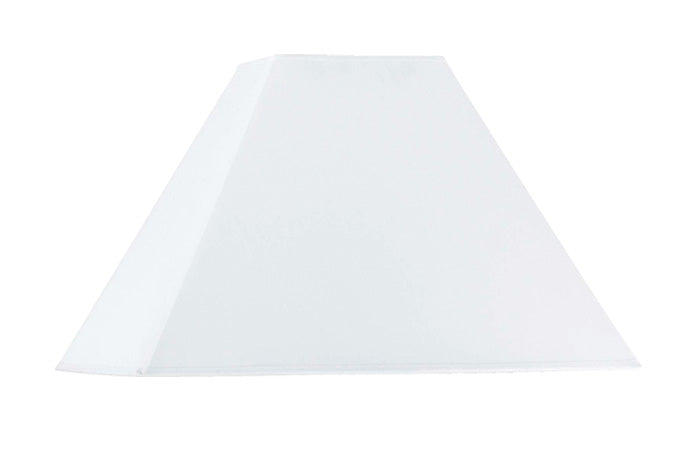 Cal Lighting SH-1136 Square Shade Lamp Shade White