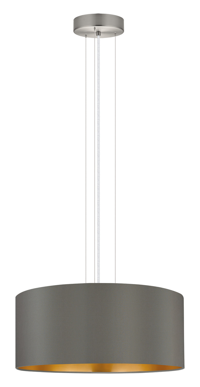 Eglo Maserlo 31608A Pendant Light - Satin Nickel