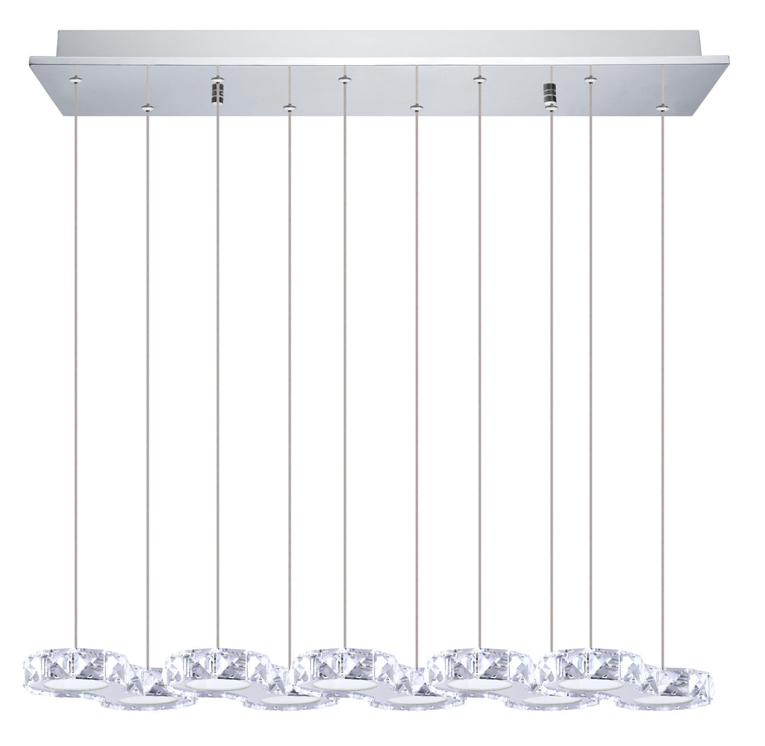 Eglo Corliano 39012A Pendant Light - Chrome