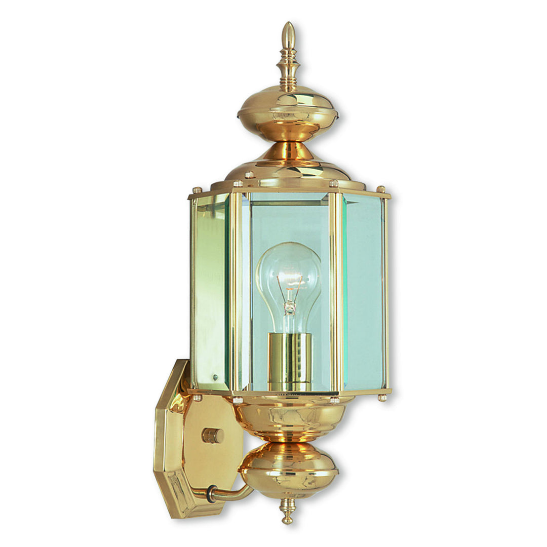 Livex Lighting 2006-02  Outdoor Basics Outdoor Polished Brass