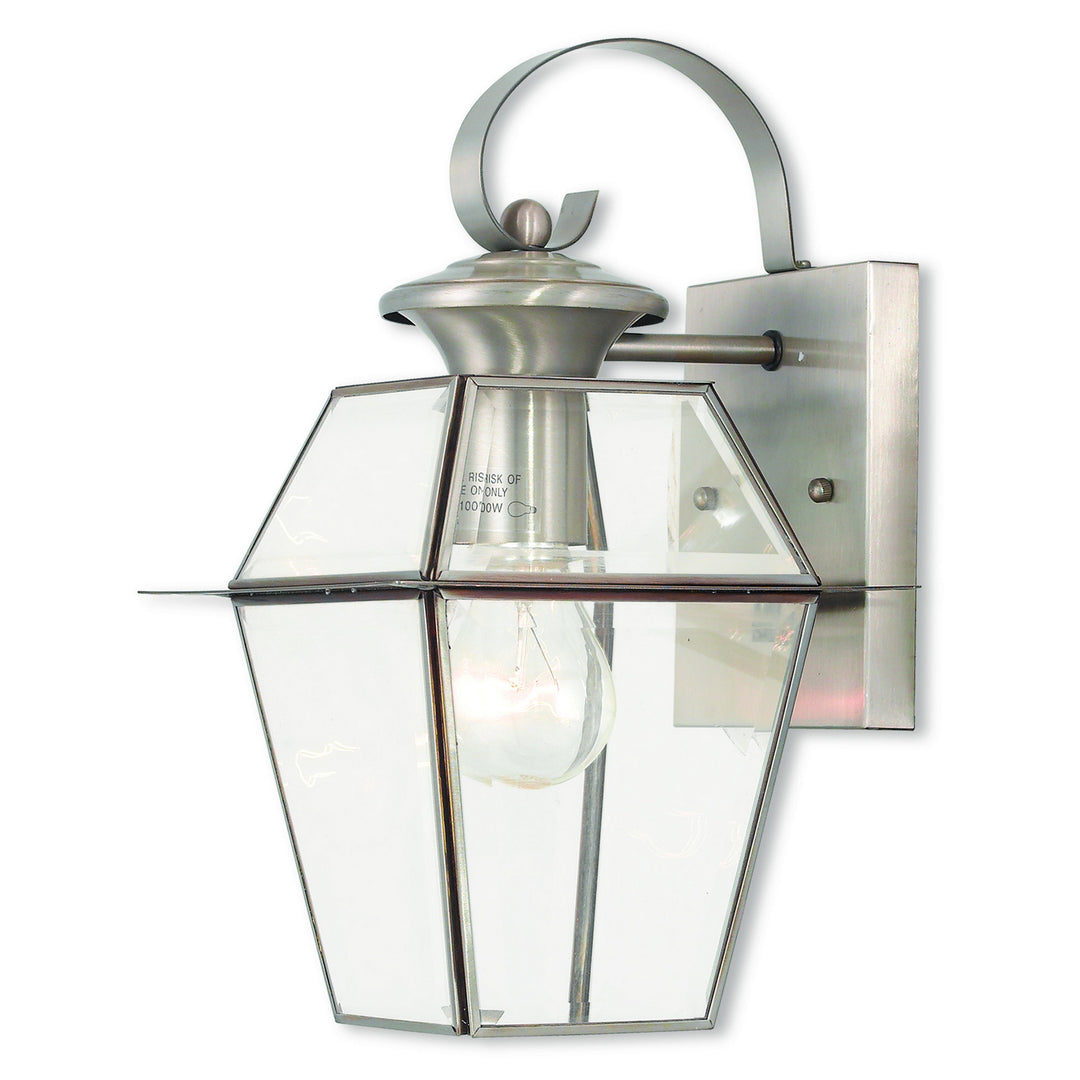 Livex Lighting 2181-91  Westover Outdoor Brushed Nickel