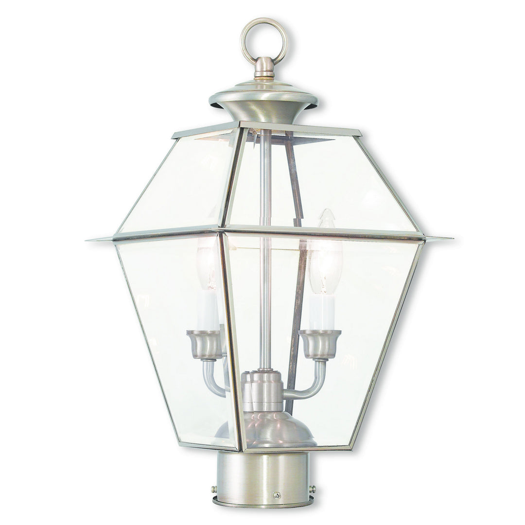 Livex Lighting 2284-91  Westover Outdoor Brushed Nickel