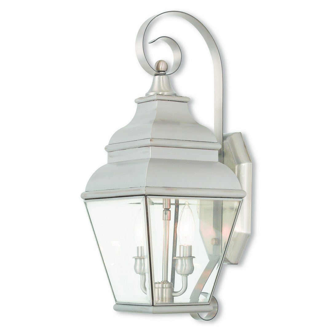 Livex Lighting 2591-91  Exeter Outdoor Brushed Nickel