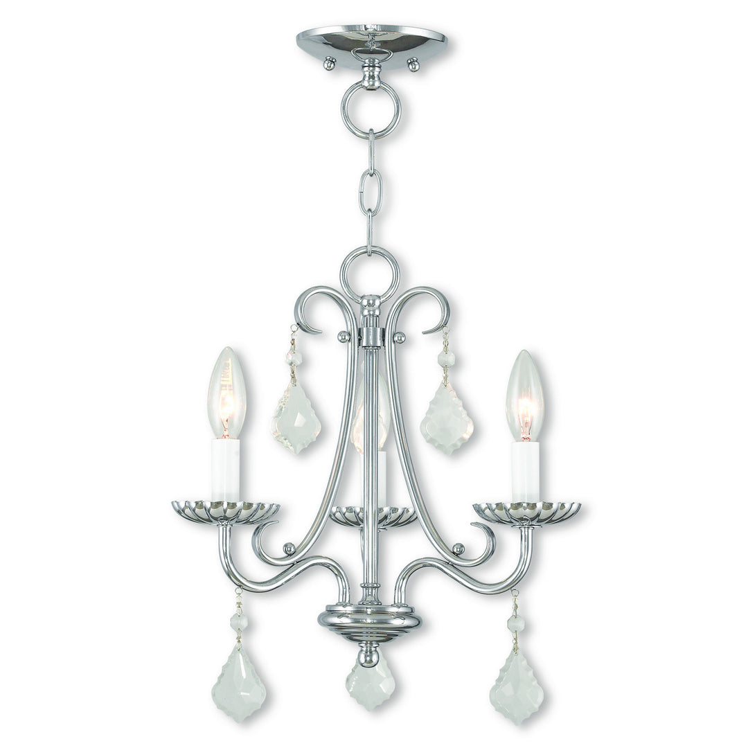 Livex Daphne 40873-05 Chandelier Light - Polished Chrome