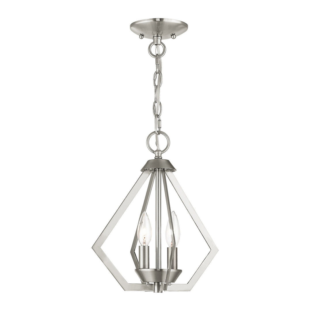 Livex Prism 40922-91 Chandelier Light - Brushed Nickel