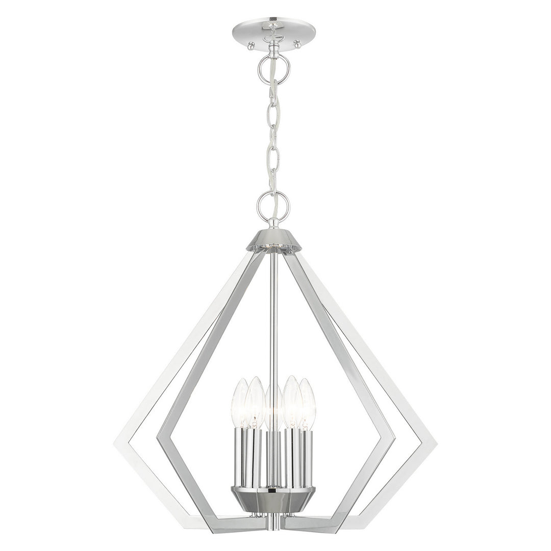 Livex Prism 40925-05 Chandelier Light - Polished Chrome