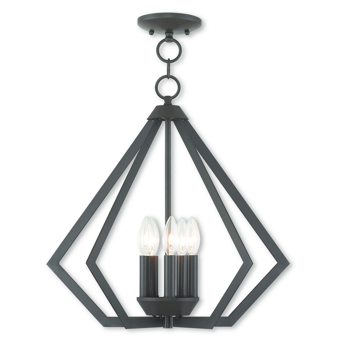 Livex Prism 40925-07 Chandelier Light - Bronze