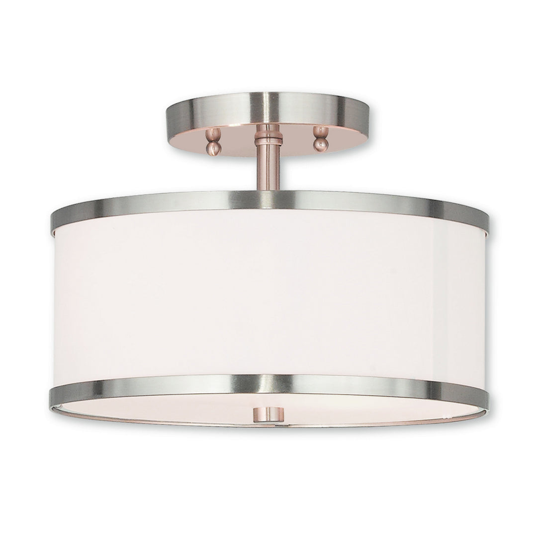 Livex Park Ridge 62626-91 Ceiling Light - Brushed Nickel