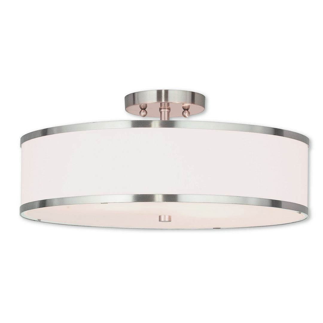 Livex Park Ridge 62629-91 Ceiling Light - Brushed Nickel