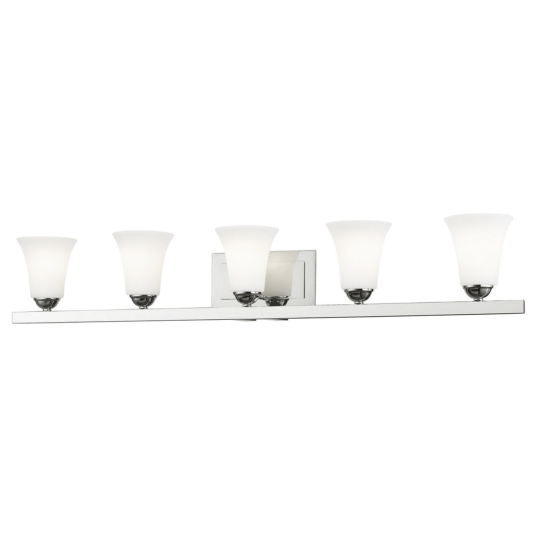 Livex Ridgedale 6485-05 Bath Vanity Light 44 in. wide - Polished Chrome