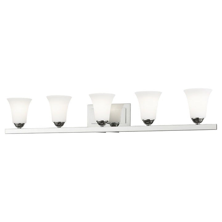 Livex Ridgedale 6485-05 Bath Vanity Light 44 in. wide - Polished Chrome