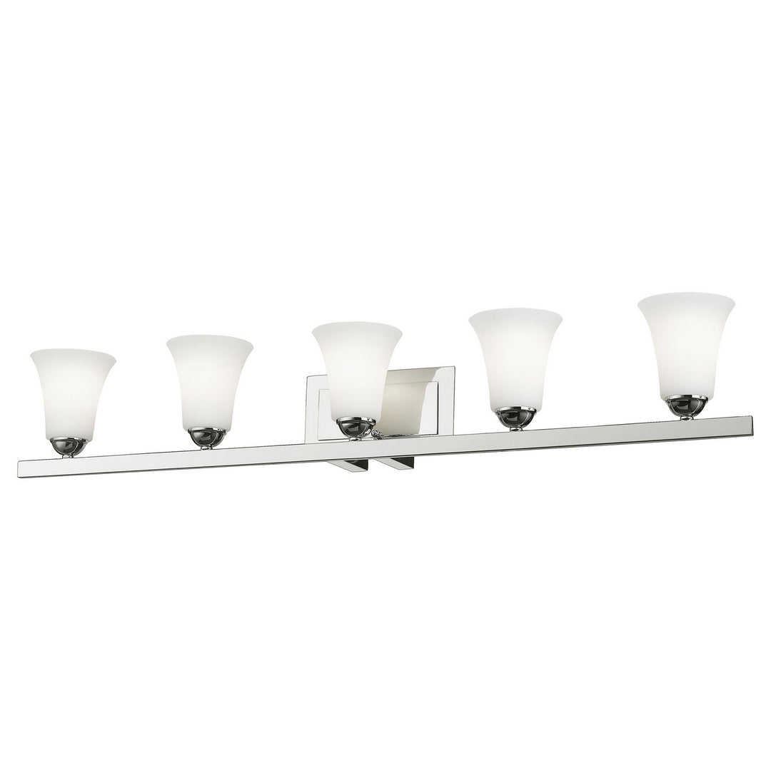 Livex Ridgedale 6485-05 Bath Vanity Light 44 in. wide - Polished Chrome