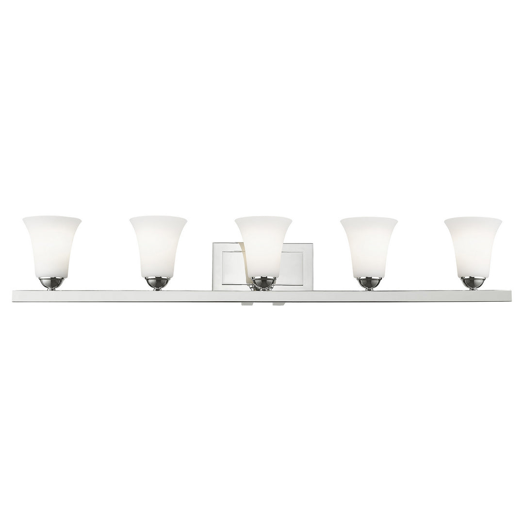 Livex Ridgedale 6485-05 Bath Vanity Light 44 in. wide - Polished Chrome