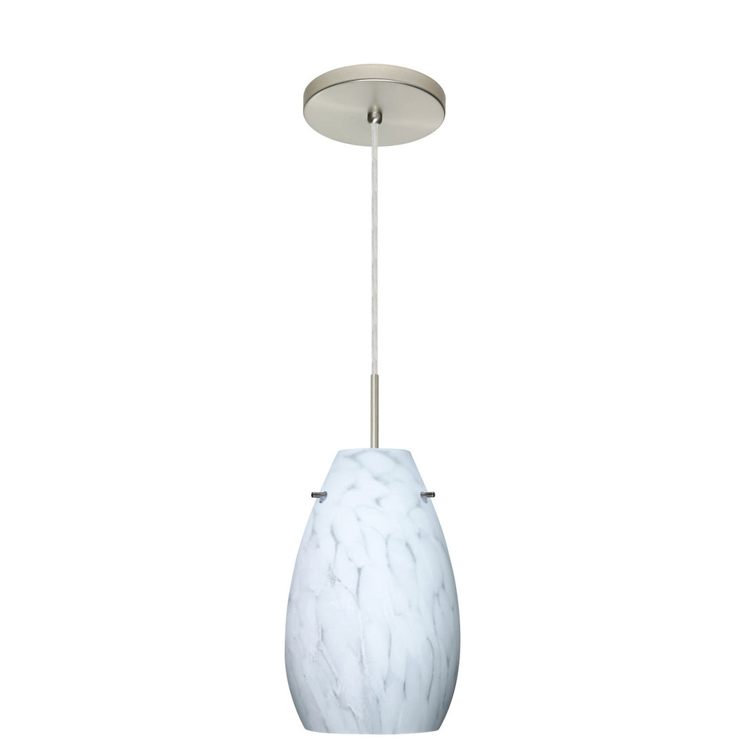 Besa Pera 1JT-412619-LED-SN Pendant Light - Satin Nickel