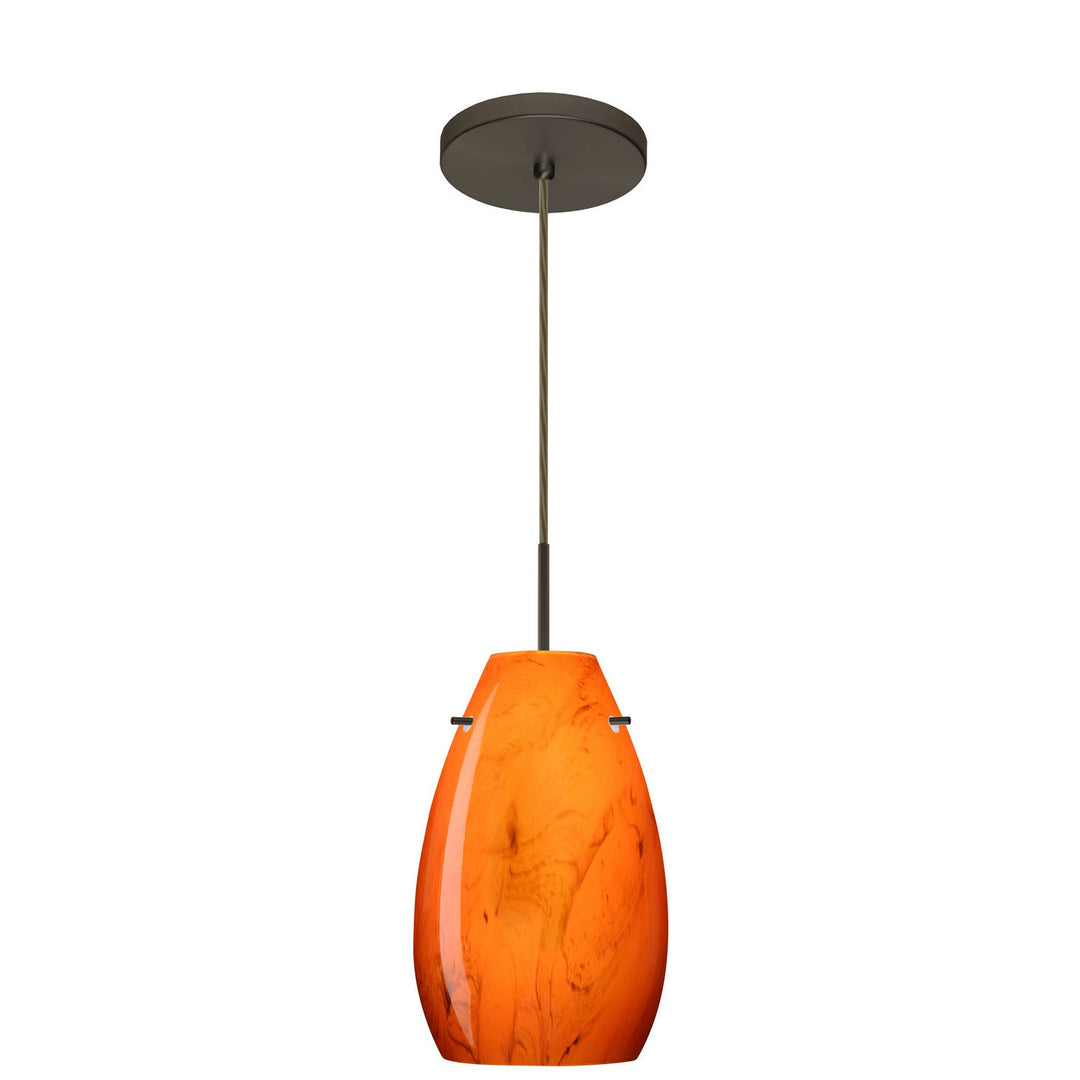 Besa Pera 1JT-4126HB-LED-BR Pendant Light - Bronze