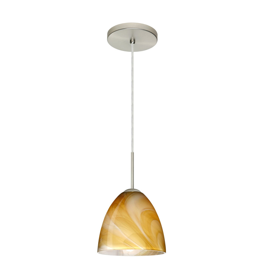 Besa Vila 1JT-4470HN-LED-SN Pendant Light - Satin Nickel