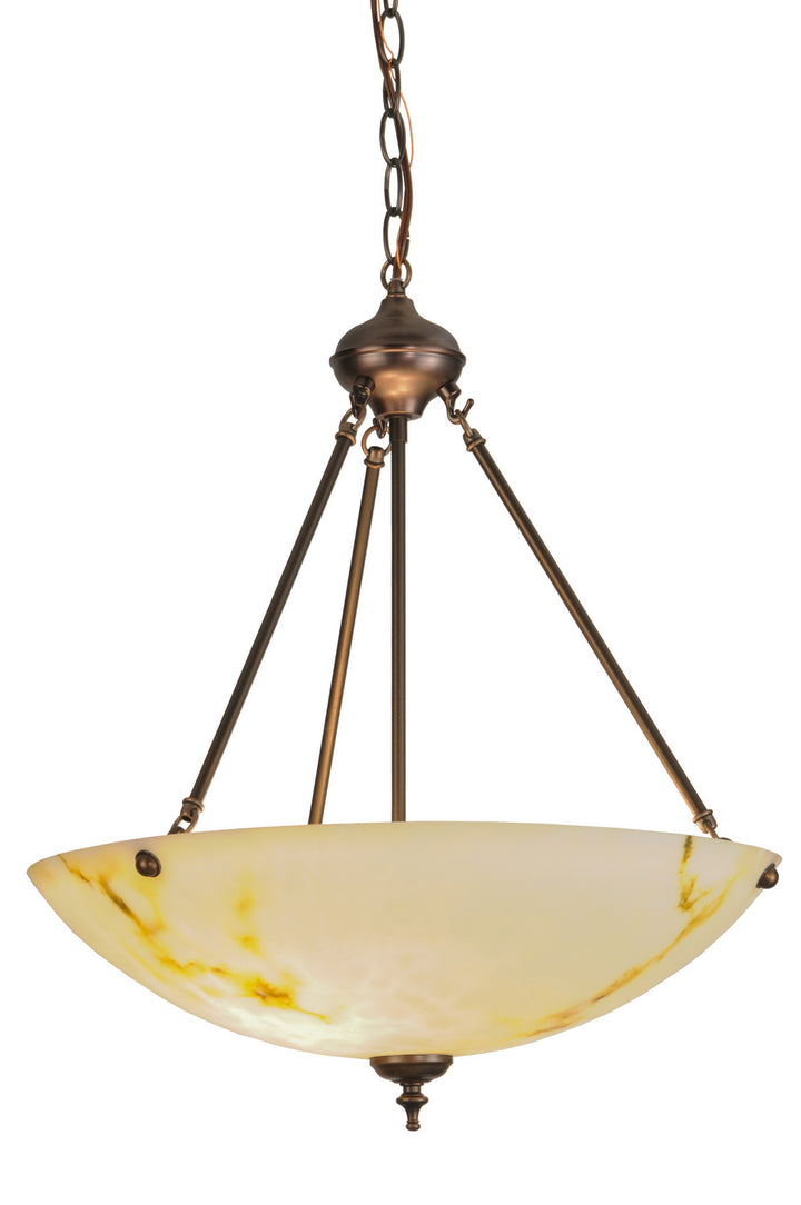 Meyda Tiffany Corinth 149071 Pendant Light - Custom, Mahogany Bronze