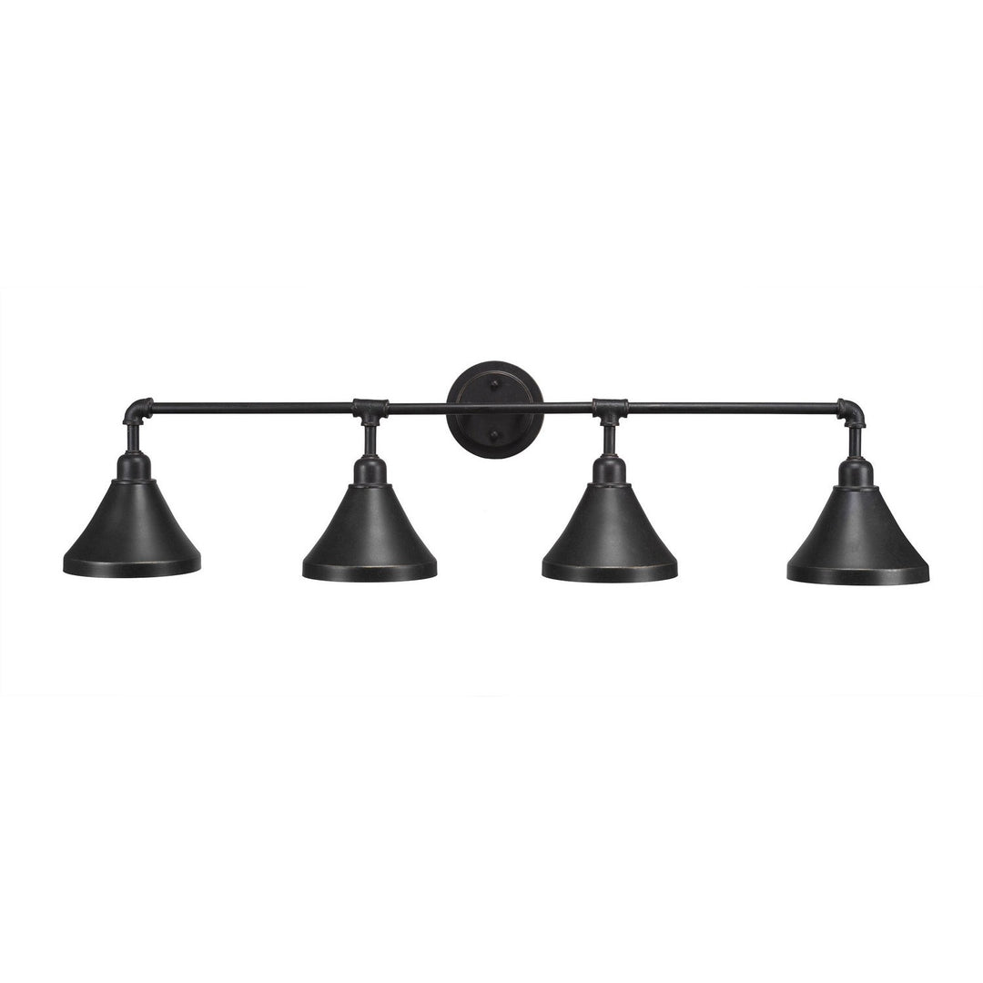 Toltec Vintage 184-dg-410 Bath Vanity Light 44 in. wide - Dark Granite