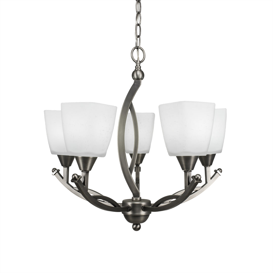Toltec Bow 275-bn-460 Chandelier Light - Brushed Nickel