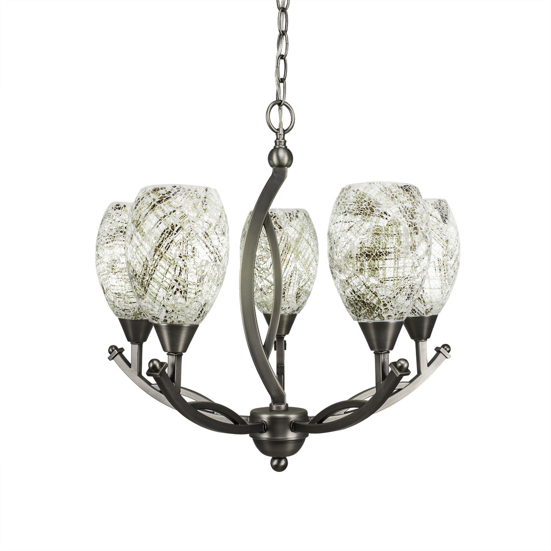 Toltec Bow 275-bn-5054 Chandelier Light - Brushed Nickel