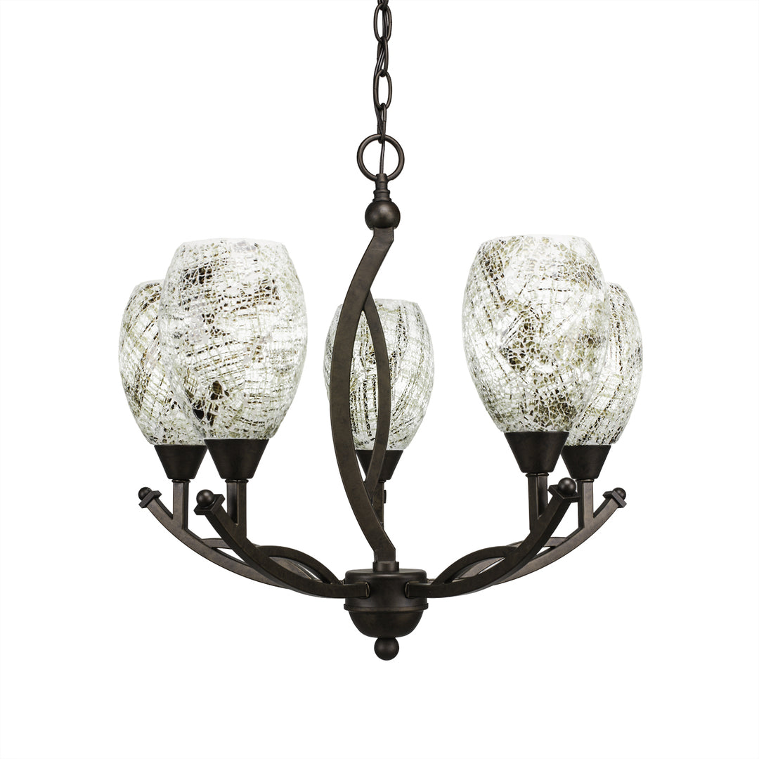 Toltec Bow 275-brz-5054 Chandelier Light - Bronze