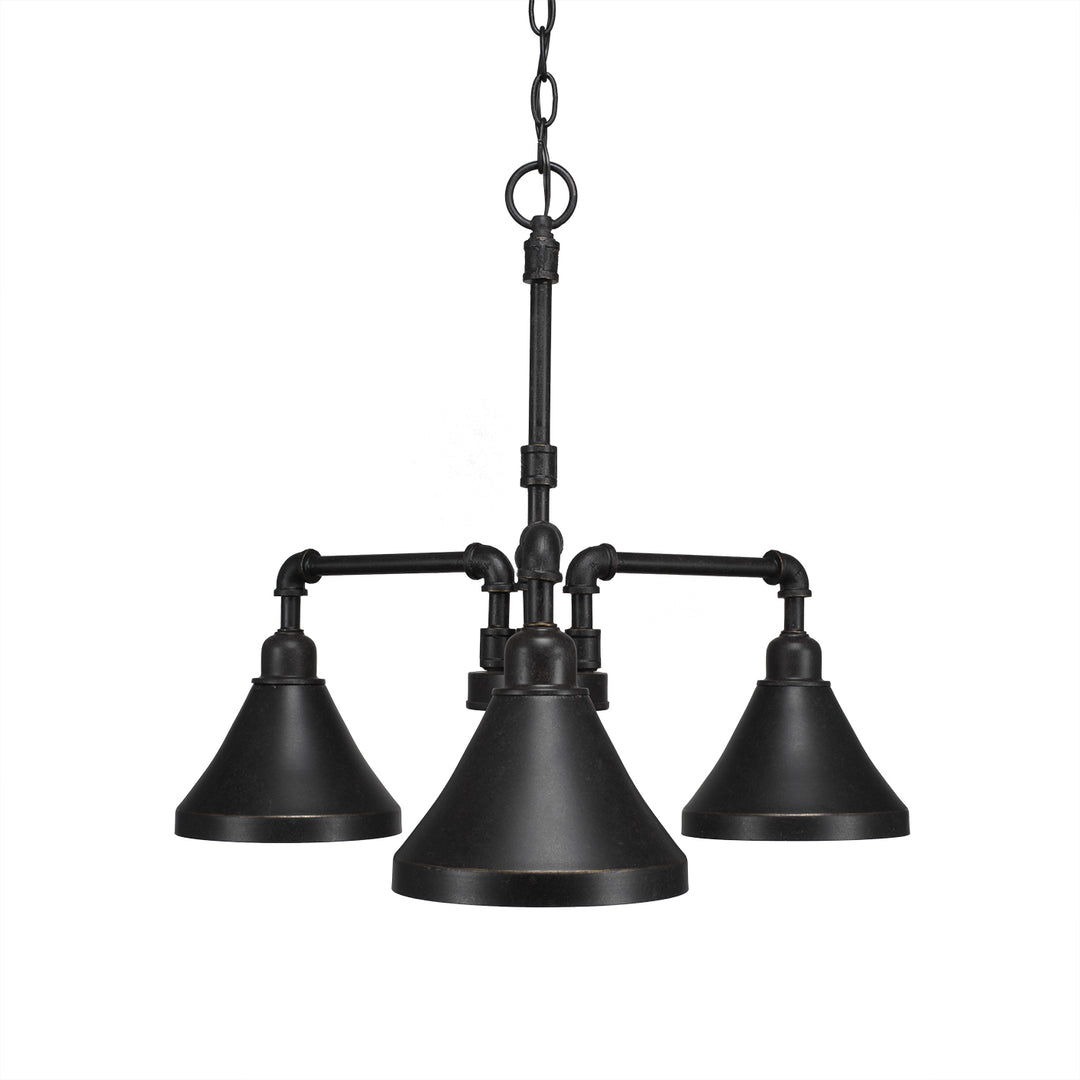 Toltec Vintage 283-dg-410 Chandelier Light - Dark Granite