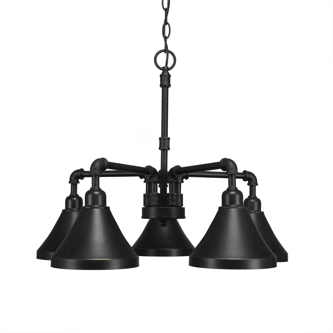 Toltec Vintage 285-dg-410 Chandelier Light - Dark Granite