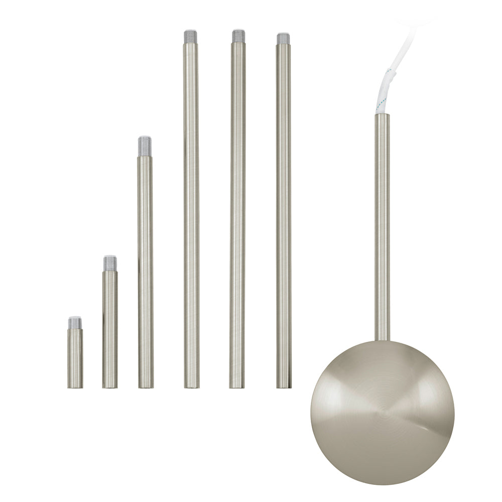 Eglo Lighting 88969A  Extension Home Decor Satin Nickel