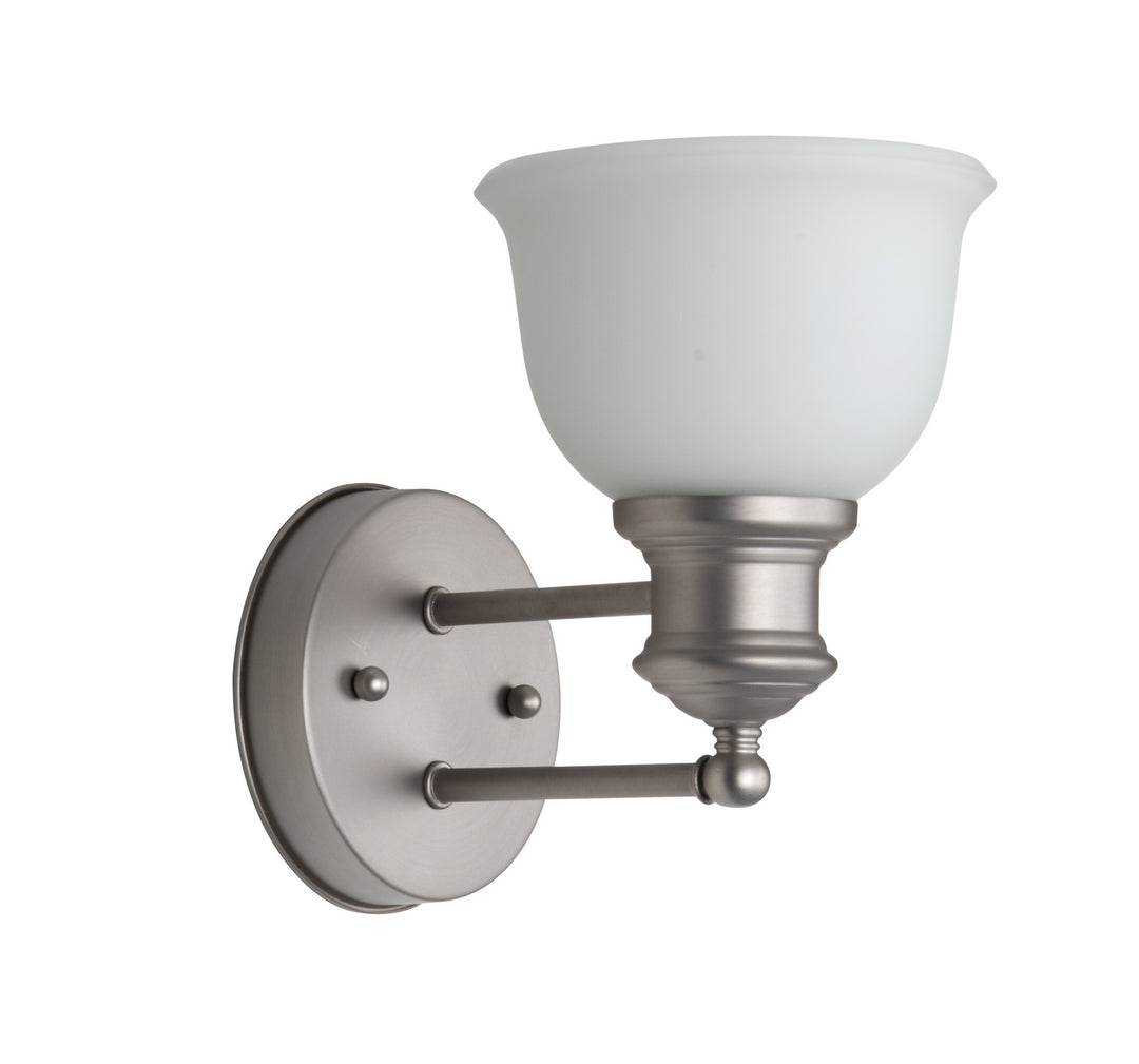 Craftmade Light Rail 19805BN1-WG Wall Sconce Light - Brushed Satin Nickel