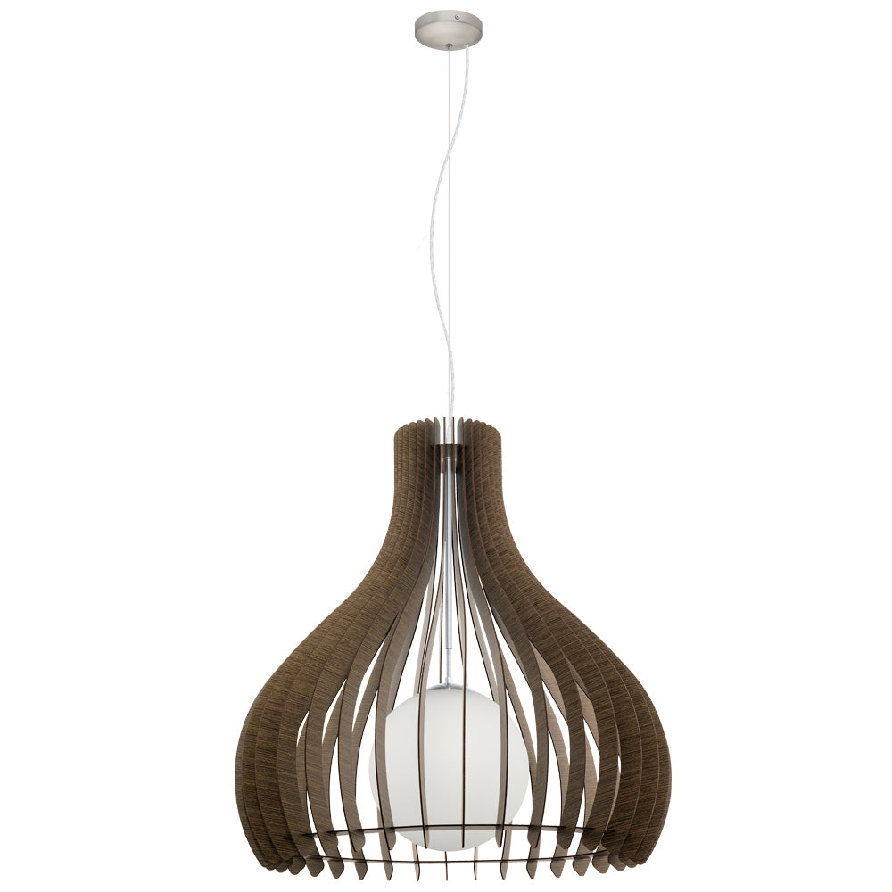 Eglo Tindori 96219A Pendant Light - Dark Brown