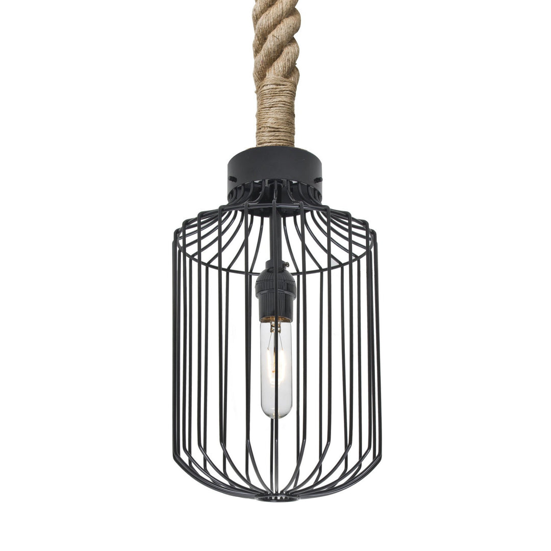 Besa Lighting 1JT-SULTANA-C-BK  Sultana Rope Track Light Black