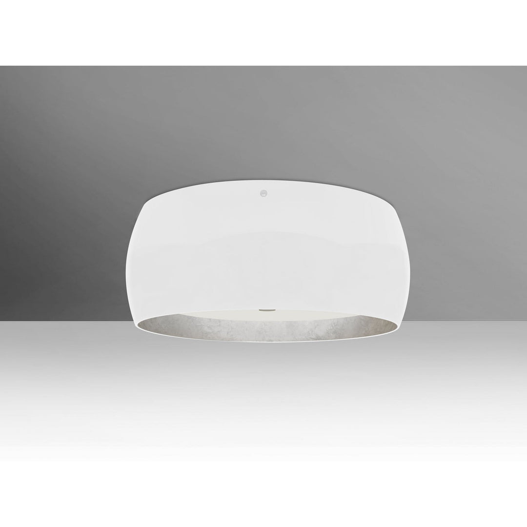Besa Pogo 1KM-POGOSF-LED-SN Ceiling Light - Satin Nickel