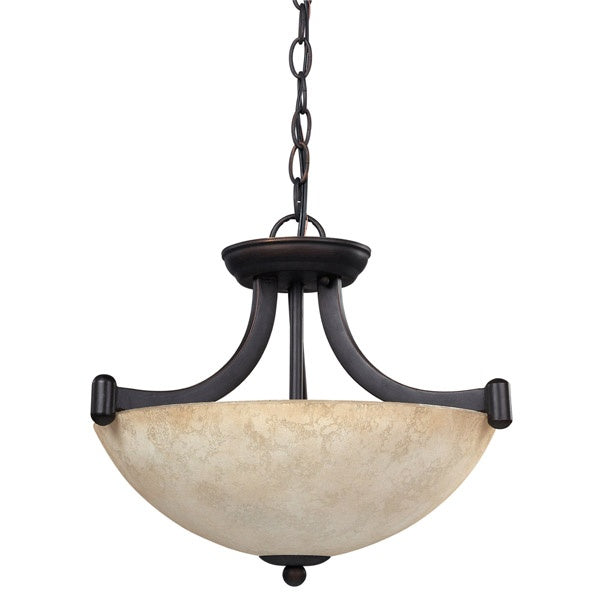 Canarm Warren ICH375A03RA14 Pendant Light - Rubbed Antique