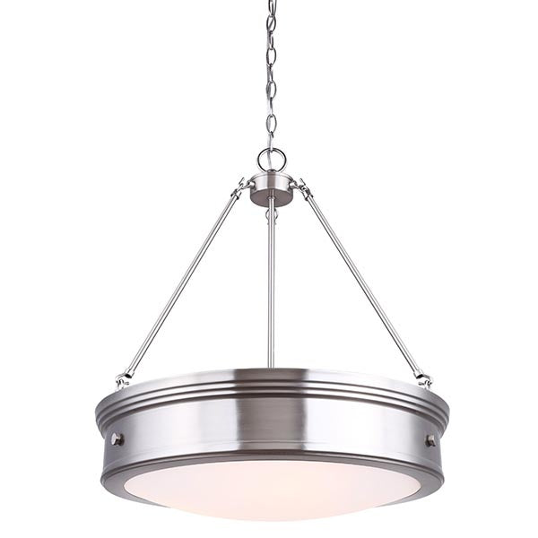 Canarm  ICH624A04BN20 Pendant Light - Brushed Nickel