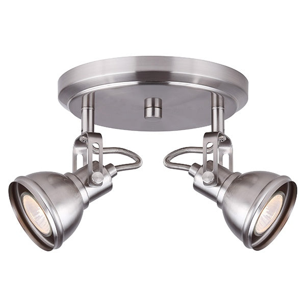Canarm Lighting ICW622A02BN10  Polo Track Light Brushed Nickel