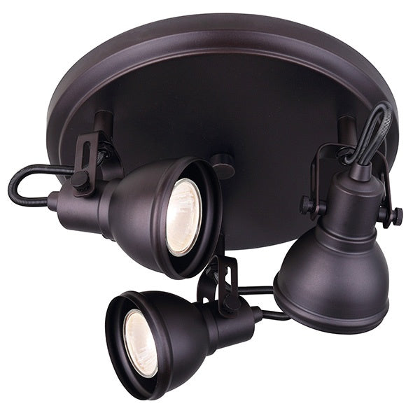 Canarm Lighting ICW622A03ORB10  Polo Track Light Oil Rubbed Bronze