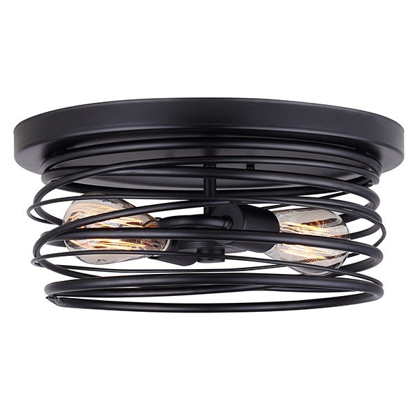 Canarm Ryland IFM411B14BK Ceiling Light - Black