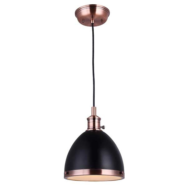 Canarm Esher IPL409B01BKA Pendant Light - Bronze And Black