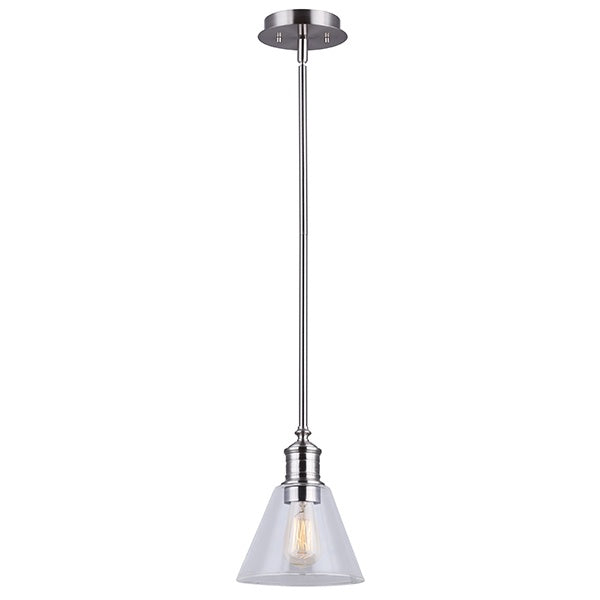 Canarm  IPL628A01BN Pendant Light - Brushed Nickel