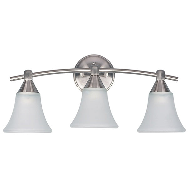 Canarm Grace IVL221A03BPT Bath Vanity Light 20 in. wide - Brushed Pewter