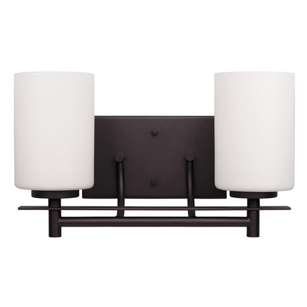 Canarm Carlton IVL363A02ORB Bath Vanity Light 14 in. wide - Oil Rubbed Bronze