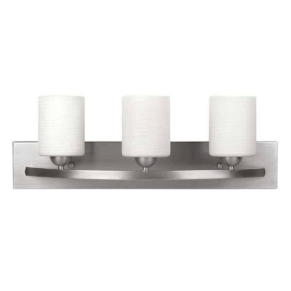Canarm Hampton IVL370A03BPT Bath Vanity Light 24 in. wide - Brushed Pewter
