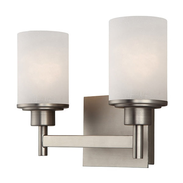 Canarm Lyndi IVL408A02BN Bath Vanity Light 13 in. wide - Brushed Nickel