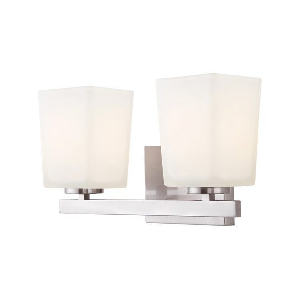 Canarm Hartley IVL472A02BN Bath Vanity Light 14 in. wide - Brushed Nickel