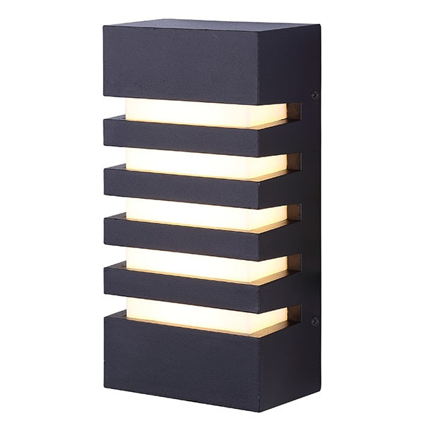 Canarm Lighting LOL271BK Modern Fidgy Outdoor Black