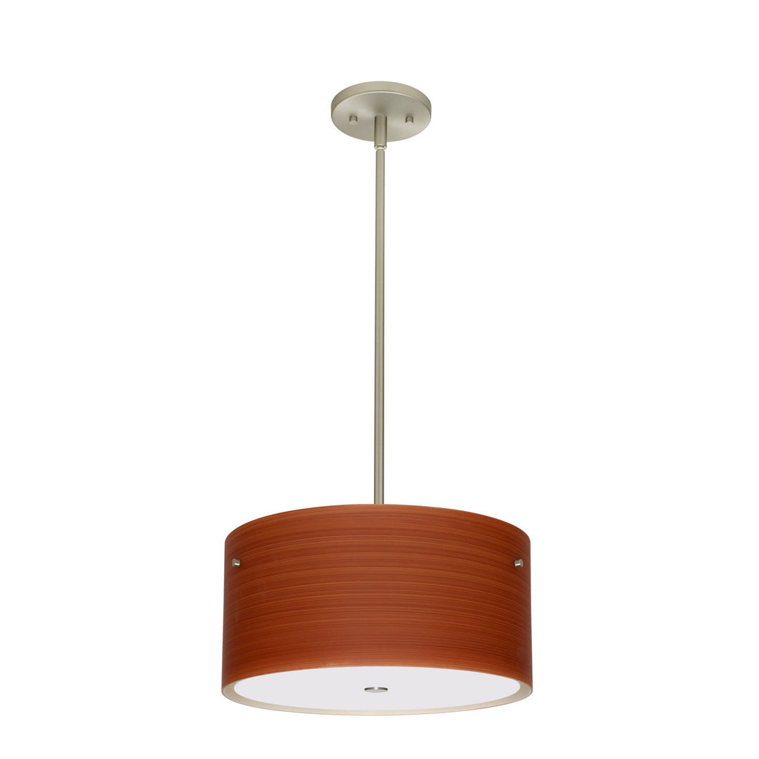 Besa Tamburo 1KT-4008CH-LED-SN Pendant Light - Satin Nickel