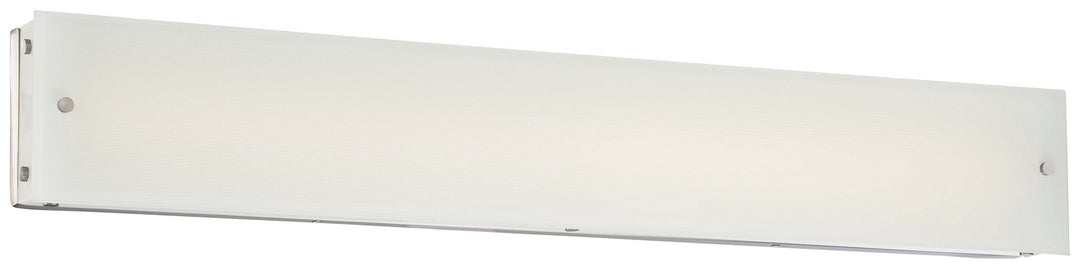 George Kovacs Button P1324-084-L Bath Vanity Light 4 in. wide - Brushed Nickel